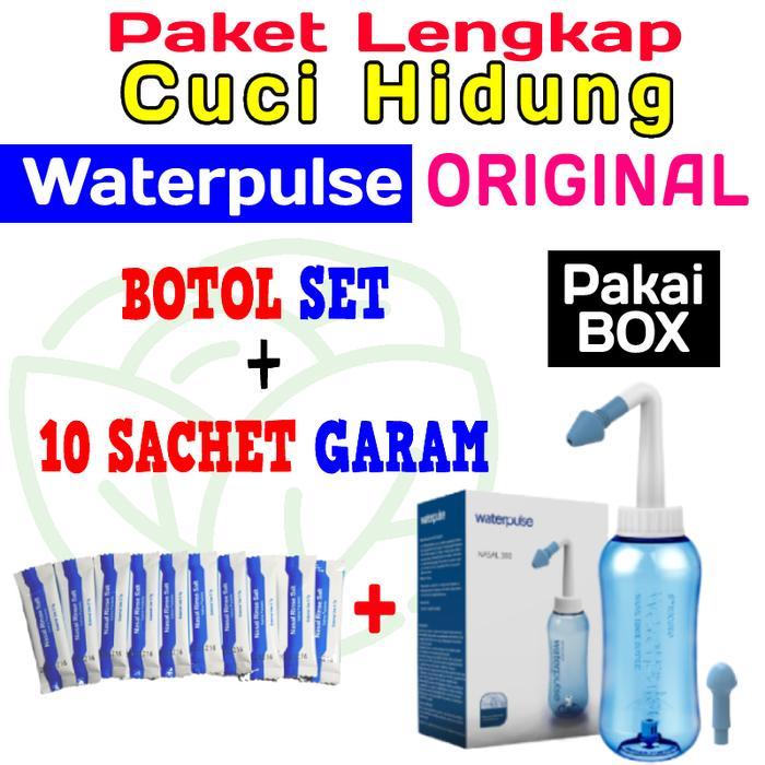 (Apik Store) Alat Cuci Hidung Sinus Nasal Wash Rinse Bottle Botol Neti ...