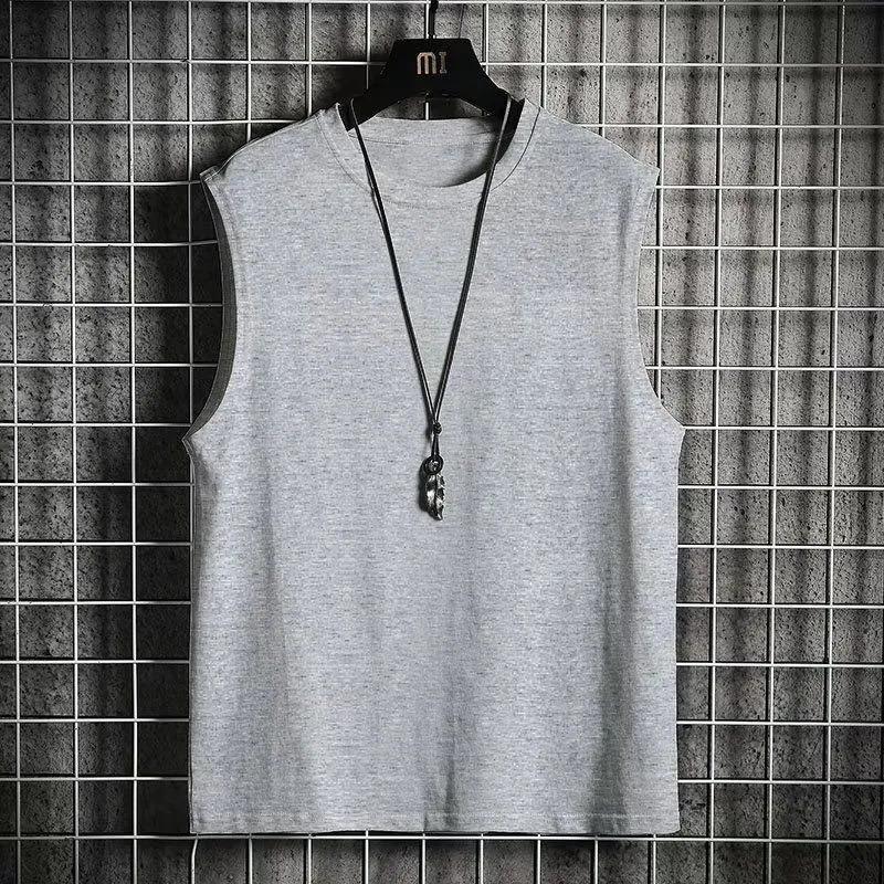 Product Introduction of Tank Top Men's Summer Loose Sleeveless T-shirt 1