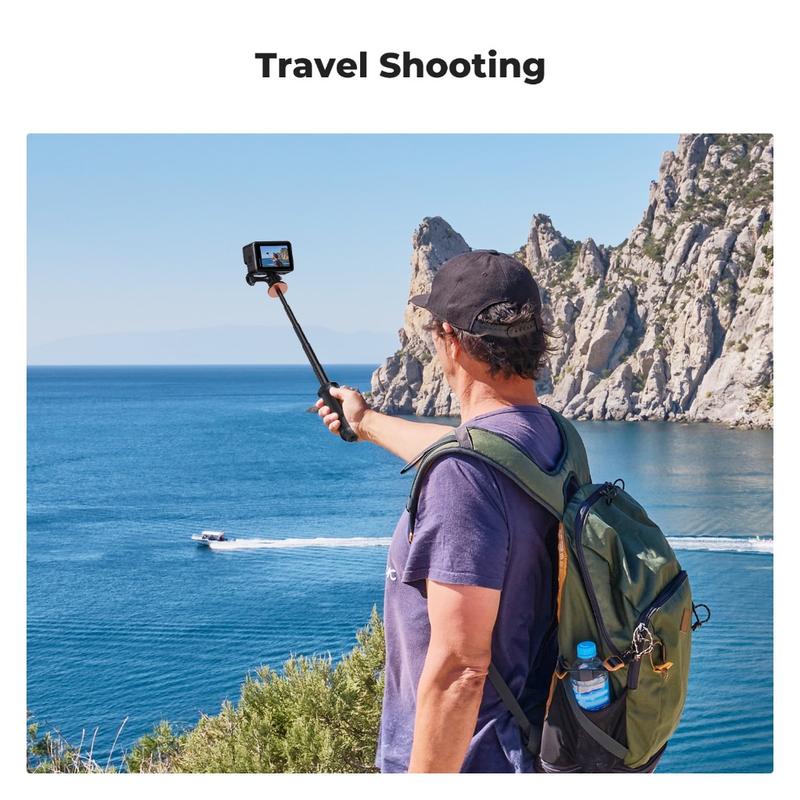 K&F CONCEPT MS10 11.5-33.5cm  Selfie Stick Tripod/Desktop Stand -100g Ultralight 2KG Load Weight 6