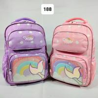 Gambar FARNELL - Tas Sekolah Cewek SD SMP Ransel Anak Perempuan Cewek Rainbow Mermaid 188 Fashion - Pink dari Toko Tas Diamond Kota Bandung 1 Tokopedia