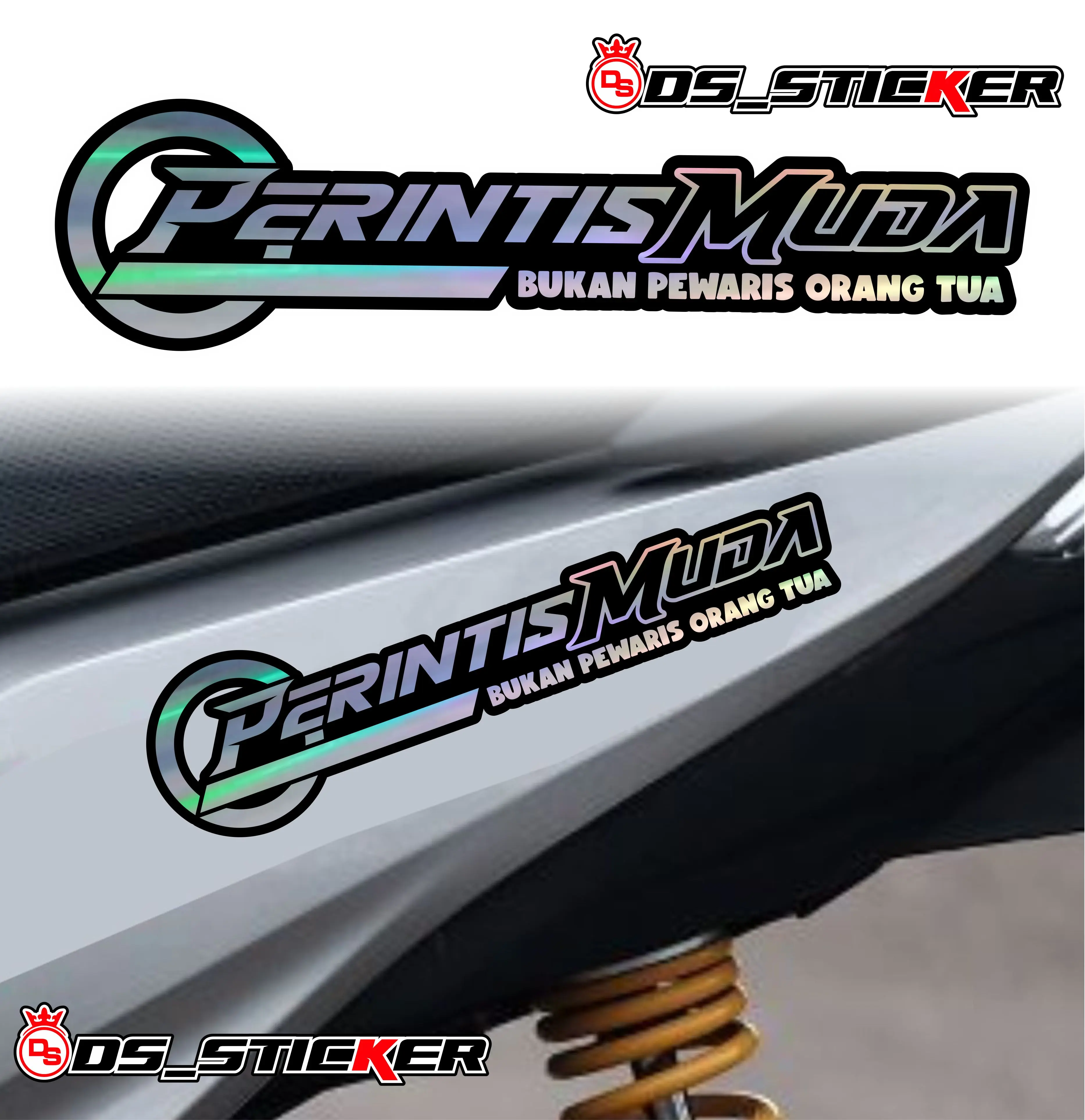 stiker cutting perintis muda stiker body honda beat