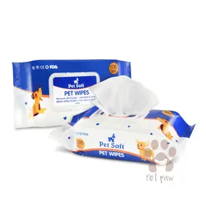 Pet Soft Pet Wipes Dog Cat| Tisu Basah Anjing Kucing | Tissue Basah