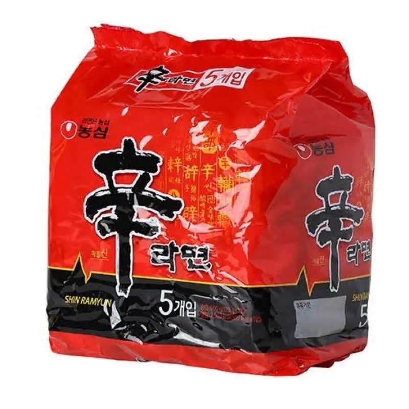 Shin Ramyun Spicy korean noodles 1pack/ 5pcs Instant Food - TikTok Shop ...