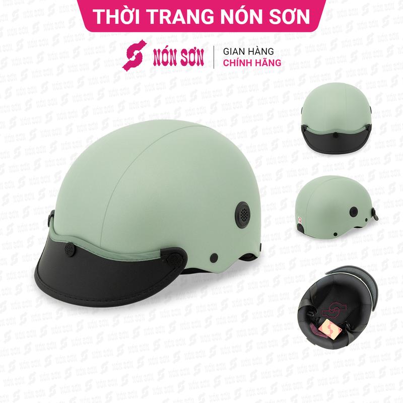  ƯU ĐÃI - Mũ bảo hiểm lỗ thông gió NÓN SƠN chính hãng ATG-XH517 