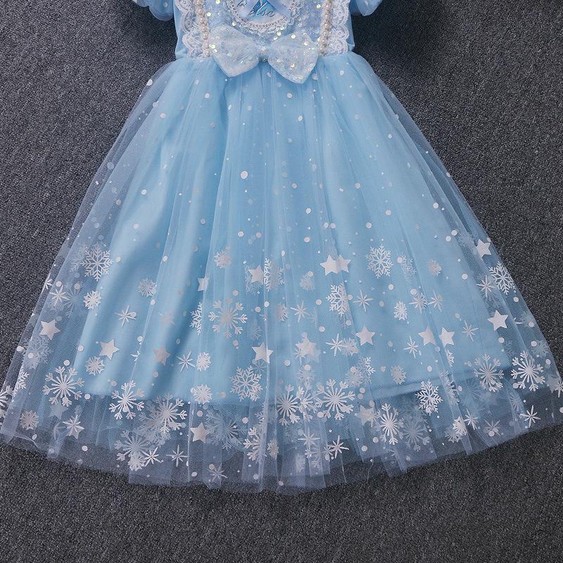 Product Introduction of Frozen Princess Dress Girls' Dress Children's Luminous Aisha Dress Lolita Dress Summer New 23