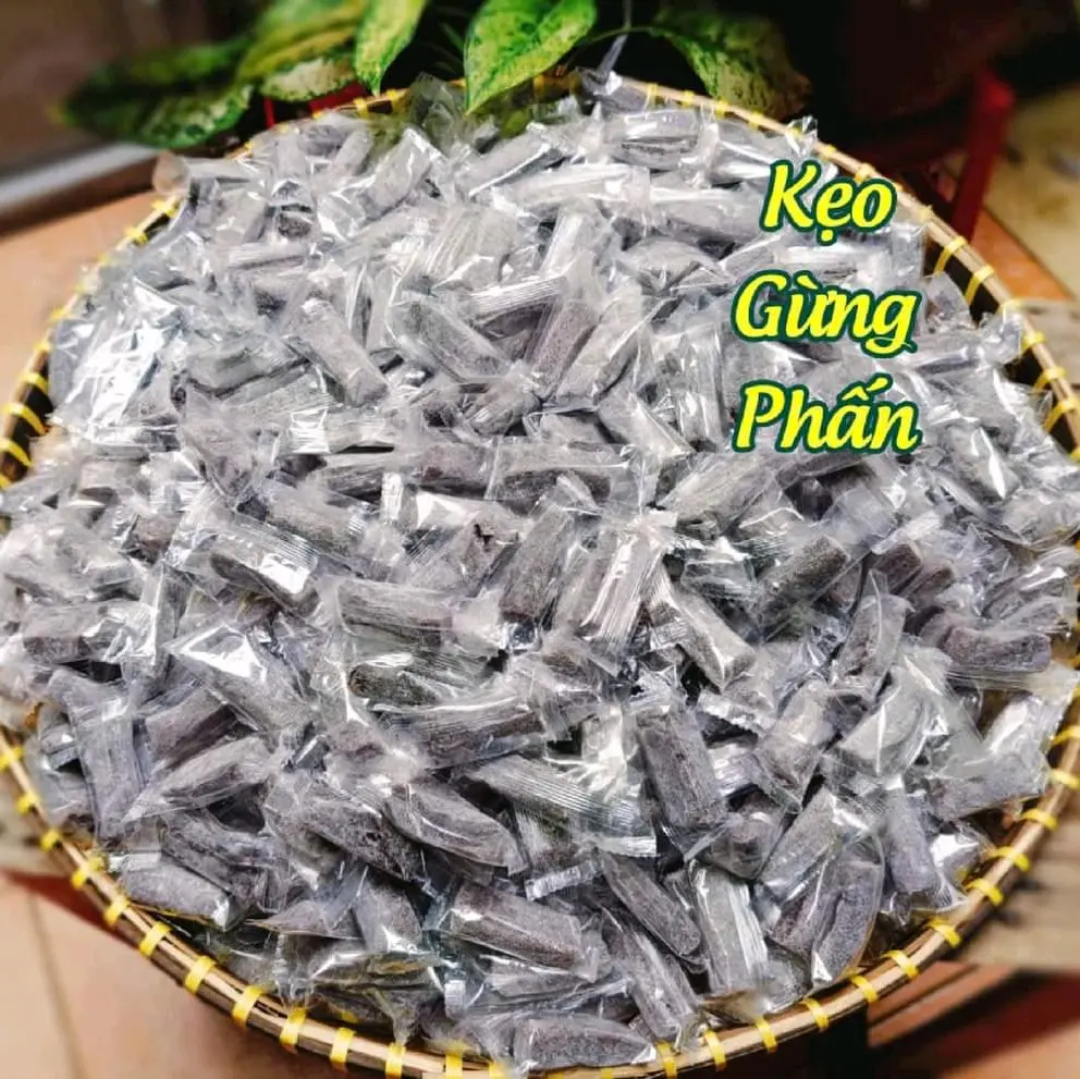Kẹo gừng phấn đặc biệt 1kg Candy  Ăn Vặt Snack Food