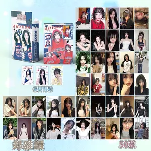 [50pcs] HOLOGRAM PACK PHOTOCARD AHYEON BABY MONSTER BIRU HOLO ALBUM LOMO CARD PHOTO CARD KPOP LOMOCARD KPOPERS PHOTOCARD