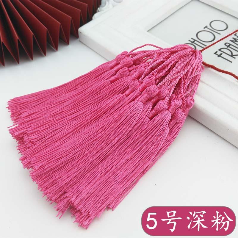 Mặt Dây Chuyền Tua Rua Phong Cách Trung Quốc Thủ Công 9mm, Phụ Kiện Xe Hơi, Đồ Trang Trí Tua Rua Lụa Trung Quốc Để Tự Làm, Tua Rua Bông Tua Rua Lụa Trung Quốc Diy 7