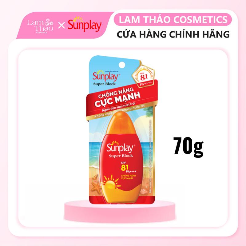 (70g) Sữa Chống Nắng Sunplay Super Block SPF81 PA++++