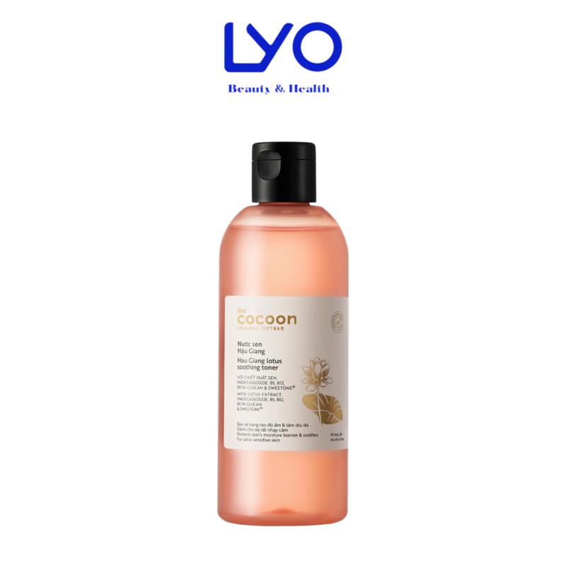 Nước Sen Hậu Giang Cocoon Lotus Soothing Toner 310ml