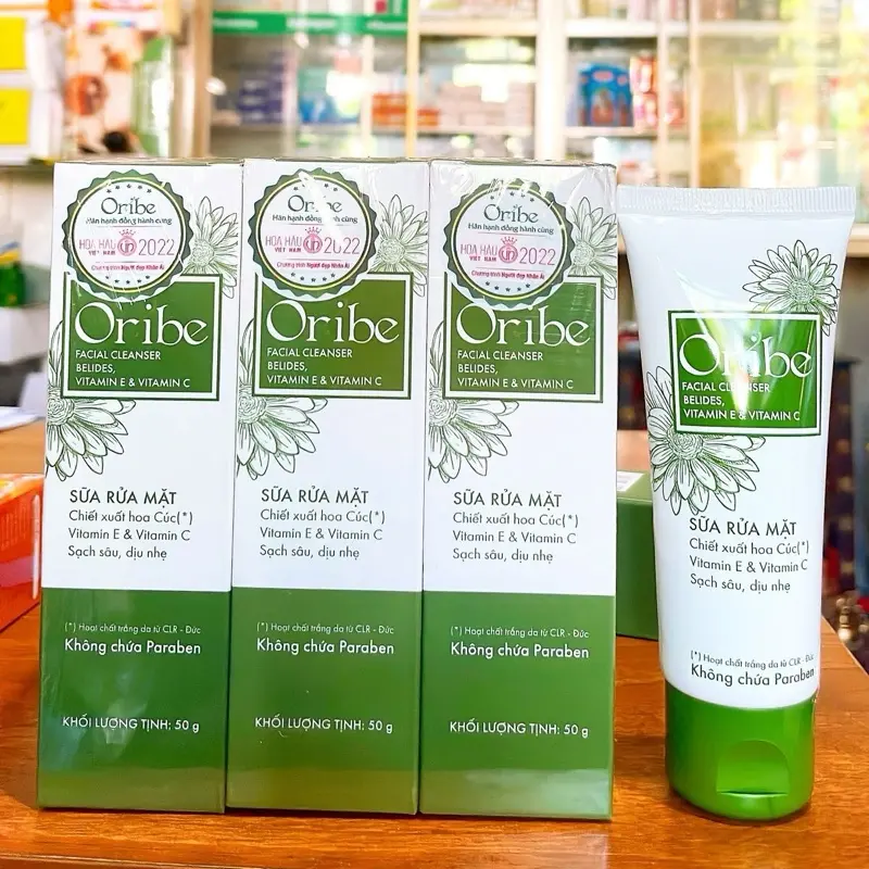 Lẹ lẹ các chị em ơi-sữa rữa mặt Orribe đã về rồi