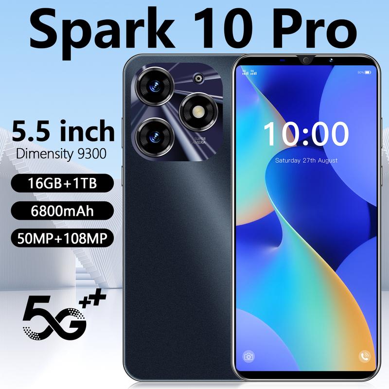 Telefon Bimbit, Spark 10 Pro, Baharu, 1 + 8G, Sistem Operasi - TikTok ...