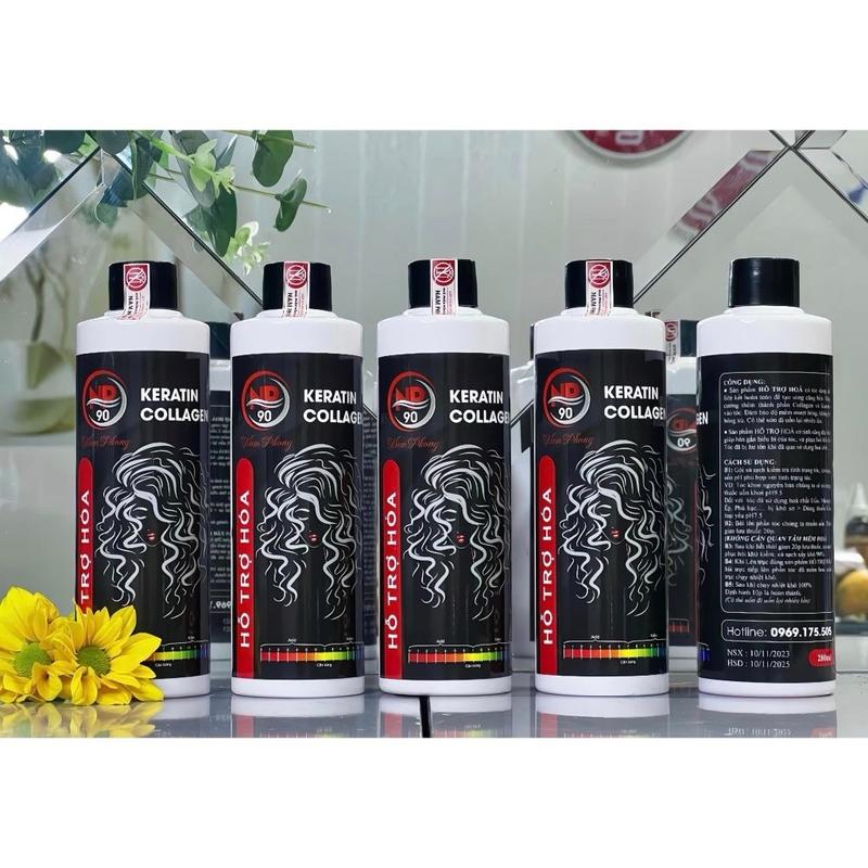 Thuốc uốn cứng hoá NP90 kích xoăn,hỗ trợ uốn tóc đơn giản không cần canh mềm hoá dung tích 500ml