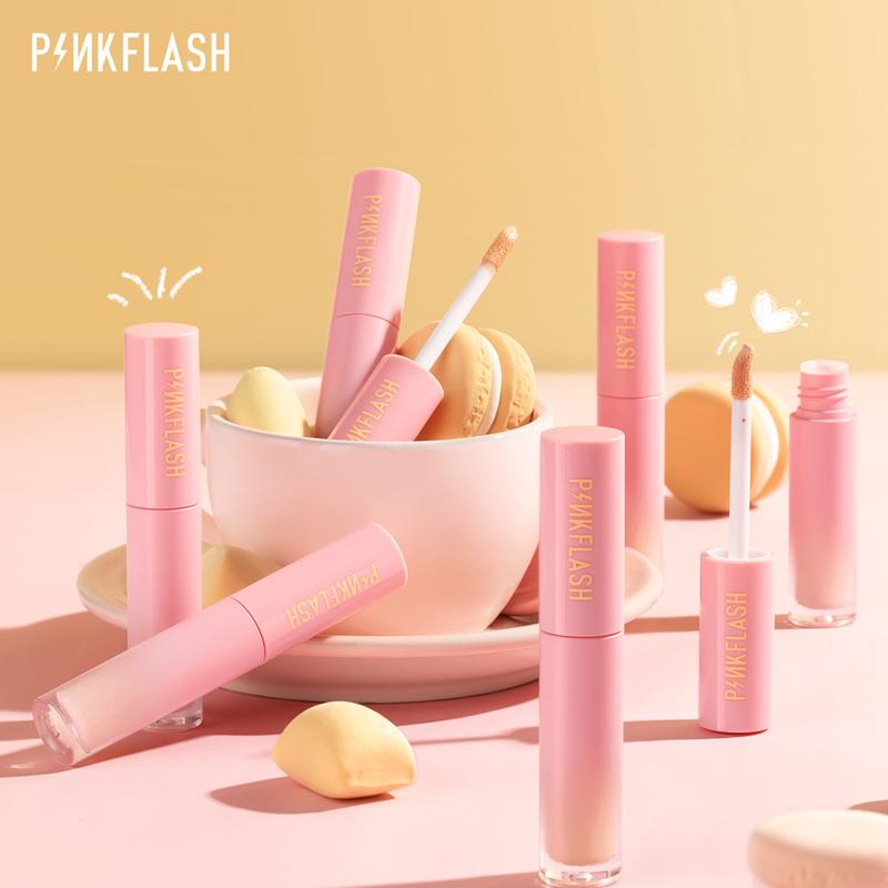 PINKFLASH Liquid Concealer OhMyBreath Breathable - Long Lasting Smooth Dark Circles Scar Acne Skin Concealer PF-F04 0