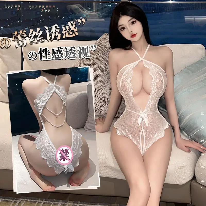 Đồ Lót Gợi Cảm, Áo Jumpsuit Quần Không Tay Quyến Rũ Ren Béo, Bộ Đồ Đồng Phục Nóng Bỏng Dễ Thương Và Gợi Cảm, Quần Áo Bộ Đồ Ngủ Cho Nữ, Hàng Mới Về Năm 2025