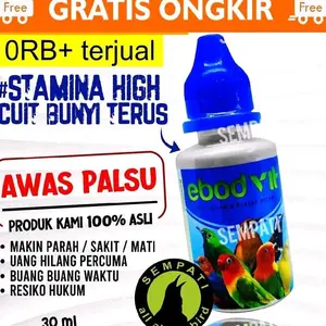 Doping - SEMPATI EBOD VIT VITAMIN BURUNG MENINGKATKAN STAMINA KICAUAN SUARA