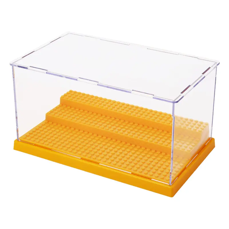 Bộ lưu trữ khối xây dựng, thiết kế đơn giản, làm bằng Acrylic, trang trí nội thất phòng Khách 8