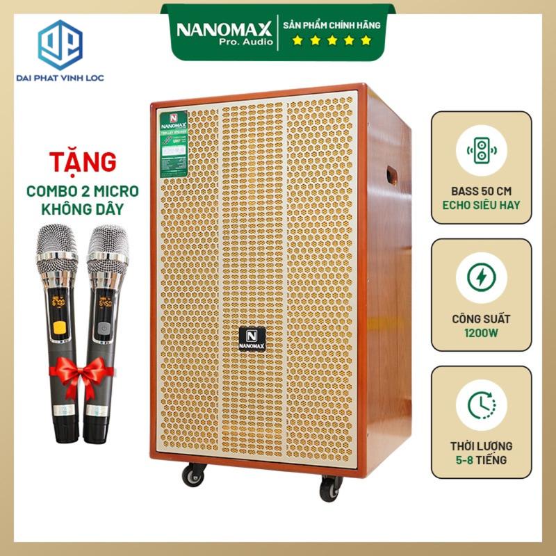 Loa Kéo Karaoke Công Suất Lớn 1200W - Loa Kéo Giá Rẻ Nanomax SK-18G8 - Loa Kéo Bluetooth Đọc Được Usb Thẻ Nhớ - Đại Phát Vĩnh Lộc Củ Loa Nghe Nhạc loakeo