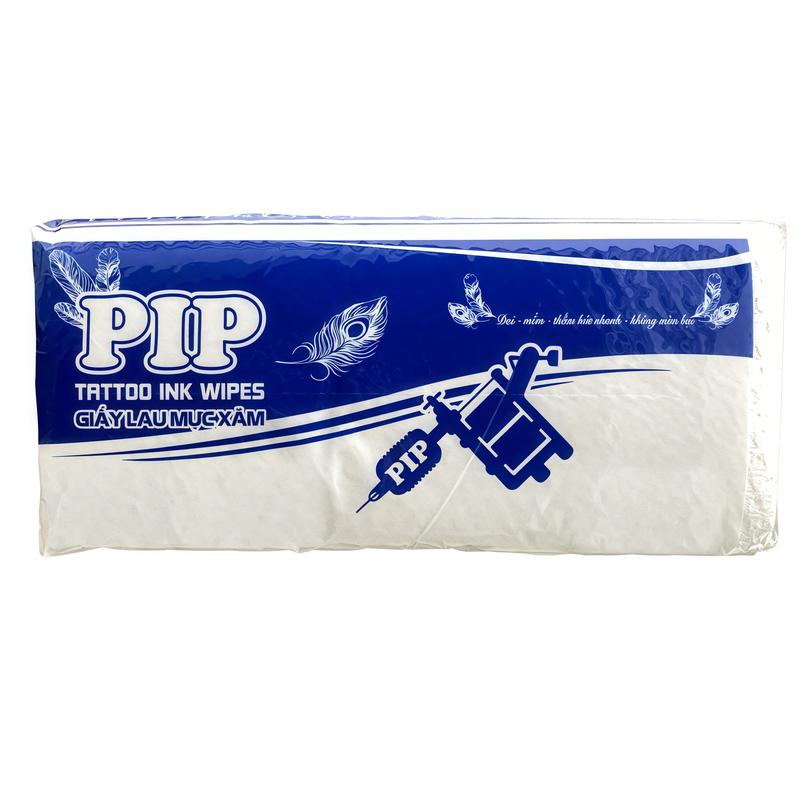 Product Introduction of Giấy lau mực xăm, hình xăm - Siêu dai, không mủn bụi, thấm hút mạnh mẽ. Gói 100 tờ 12