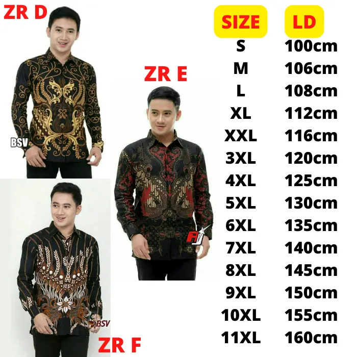 KEMEJA BATIK LENGAN PANJANG SIZE JUMBO DAN STANDAR S M L XL XXL 3XL 4XL 5XL 6XL 7XL 8XL 9XL 10XL 11XL SANGAT COCOK BUAT SERAGAM KARENA UKURAN SANGAT KOMPLIT