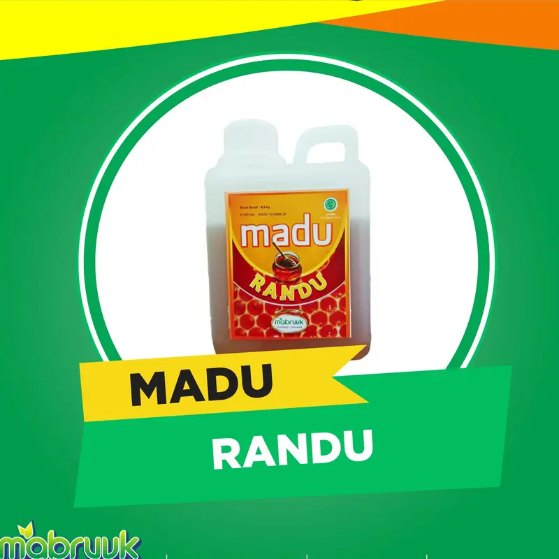 Madu Murni Randu Madu Randu Mabruuk 500 gram 1