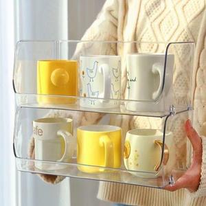 Kotak Penyimpanan Lutsinar, Reka Bentuk Mudah berbentuk T, Penyusun Kosmetik Desktop, Gaya Selebriti Internet Ins, Rak Asrama, Sesuai untuk Kanak-kanak Perempuan Supplies large capacity balkoni kotak & tong penyimpanan