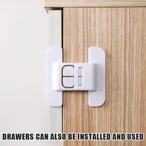 Kunci Keamanan Pintu Kulkas / Kunci Keamanan Pintu Kulkas Multifungsi