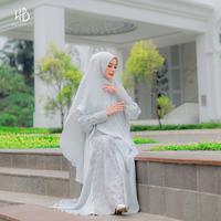 Gambar HIJABERLIN - Gamis Almahira : Gamis Royal Matte Silk Mewah Dress Umrah Muslim dari Hijaberlin Kota Depok 3 Tokopedia