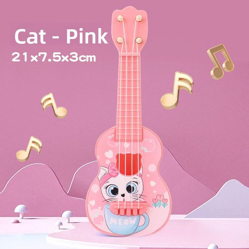 Product Introduction of Đàn Ghi Ta Dễ Thương, Dành Cho Trẻ Từ 5-9 Tuổi, Đàn Ghi Ta Ukulele, Đồ Chơi Âm Nhạc Cho Trẻ Mới Biết Đi, Thích Hợp Cho Trẻ Mới Biết Đi Từ 1-3 Tuổi, Âm Nhạc, A6J8 39