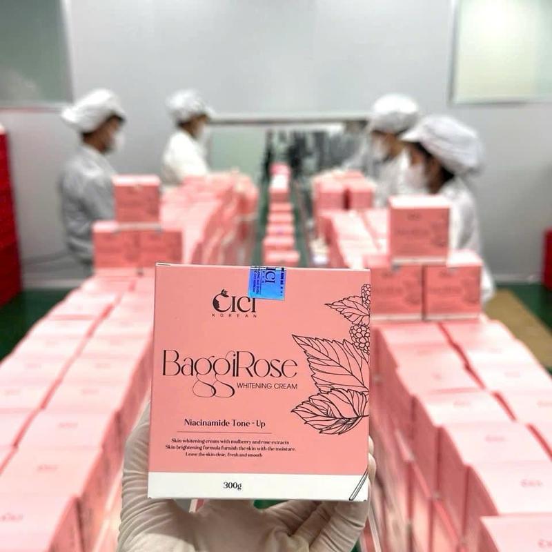 KEM BODY BaggiRose Dưỡng Body (kèm 5 viên E ĐỎ )Dưỡng Da Body chăm sóc da 3