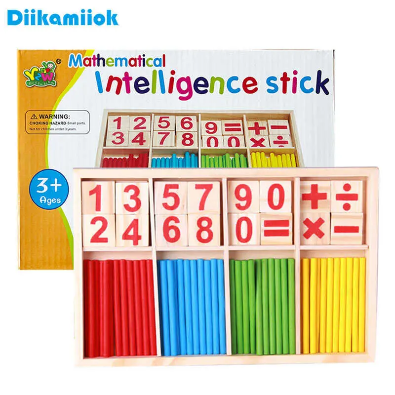 Đồ Chơi Toán Học Bằng Gỗ Cho Trẻ Em Cho Trẻ Em Học Tập Giáo Dục Montessori Đếm Số Dụng Cụ Hỗ Trợ Giảng Dạy Toán Học Mẫu Giáo Toy
