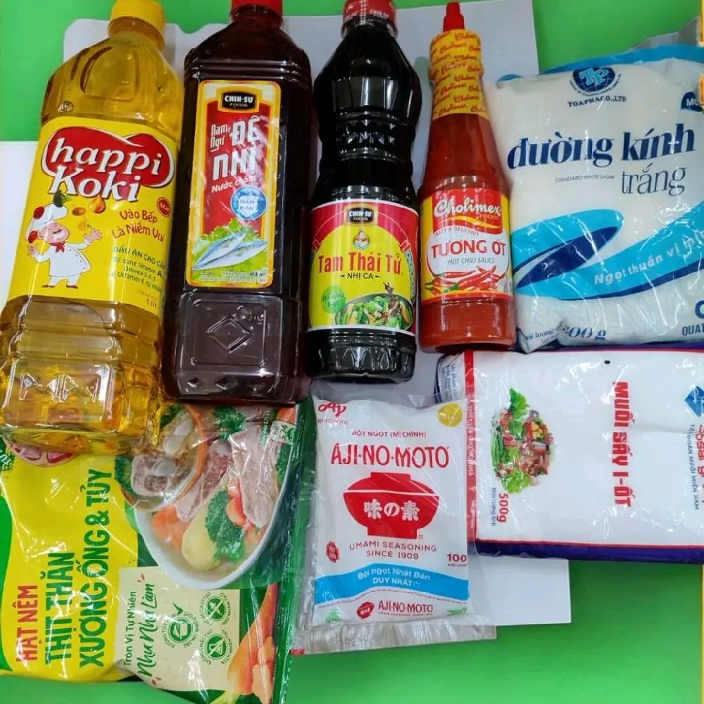 COMBO GIA VỊ NHÀ BẾP 8 MÓN