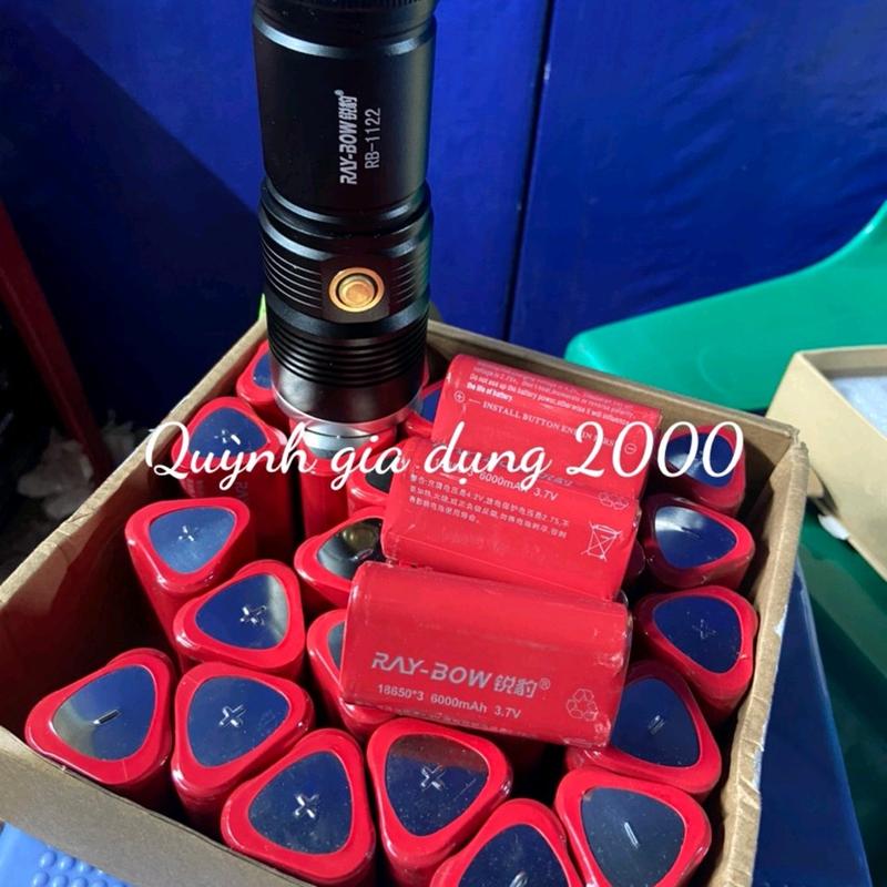 Pin đèn pin ray bow 1122 dung lượng 6000mah Phụ Kiện Pin Dự Phòng