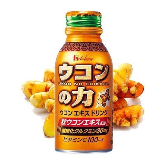 [HOT] SET 6 LON NƯỚC UỐNG TINH NGHỆ GIẢI RUOU HOUSE UKON NO CHIKARA NHẬT BẢN (100ML/ CHAI) trắng 4