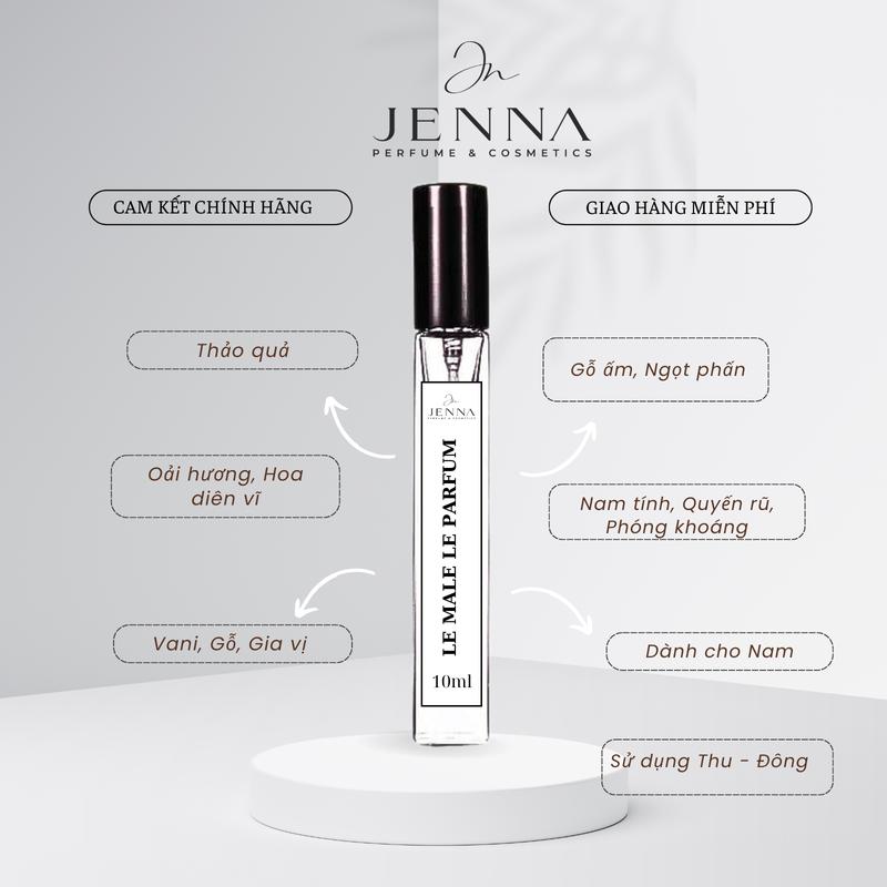 Nước hoa LE MALE LE PARFUM mẫu thử 10ml