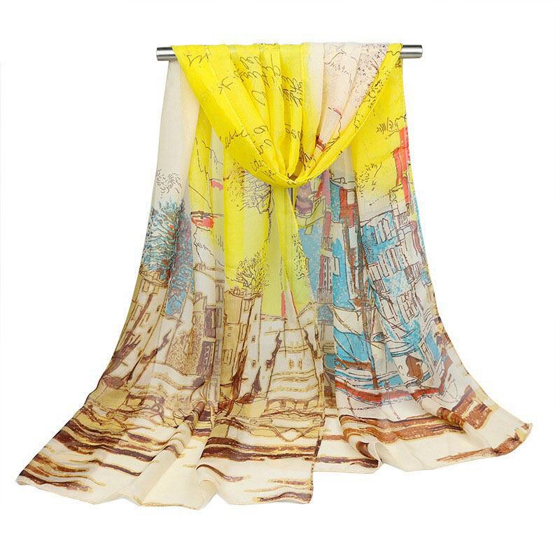 Product Introduction of Khăn Choàng Voan Tức Thì, Parsimonious, 50 * 150cm, Thời Trang Nữ, Khăn Trùm Đầu Hồi Giáo, Turba, WJ1042-11 11