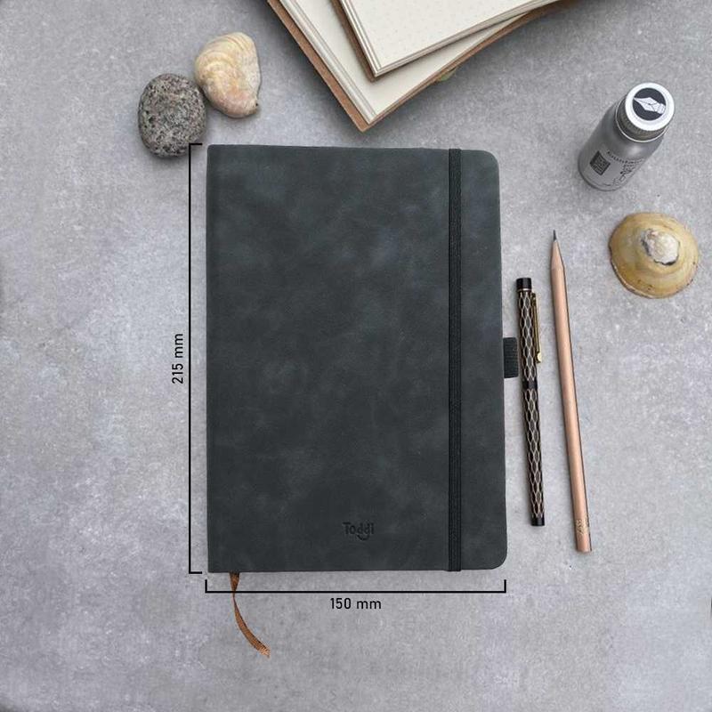 TaffHOME Toddi Buku Catatan Harian Notebook with Pen Holder - LXY0133 6