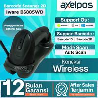 Gambar Iware Barcode Scanner 2D BS 885 WD / BARCODE READER dari Axelpos Kota Administrasi Jakarta Pusat 1 Tokopedia