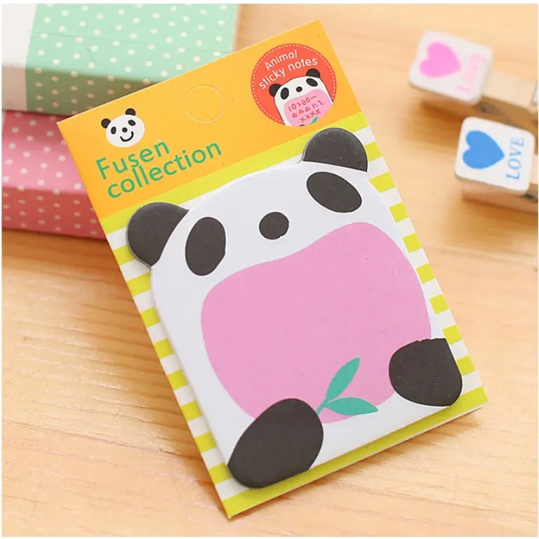 Giấy nhớ hình các con vật dễ thương đáng yêu,kute_Đồ dùng học tập cho bé giá rẻ 1