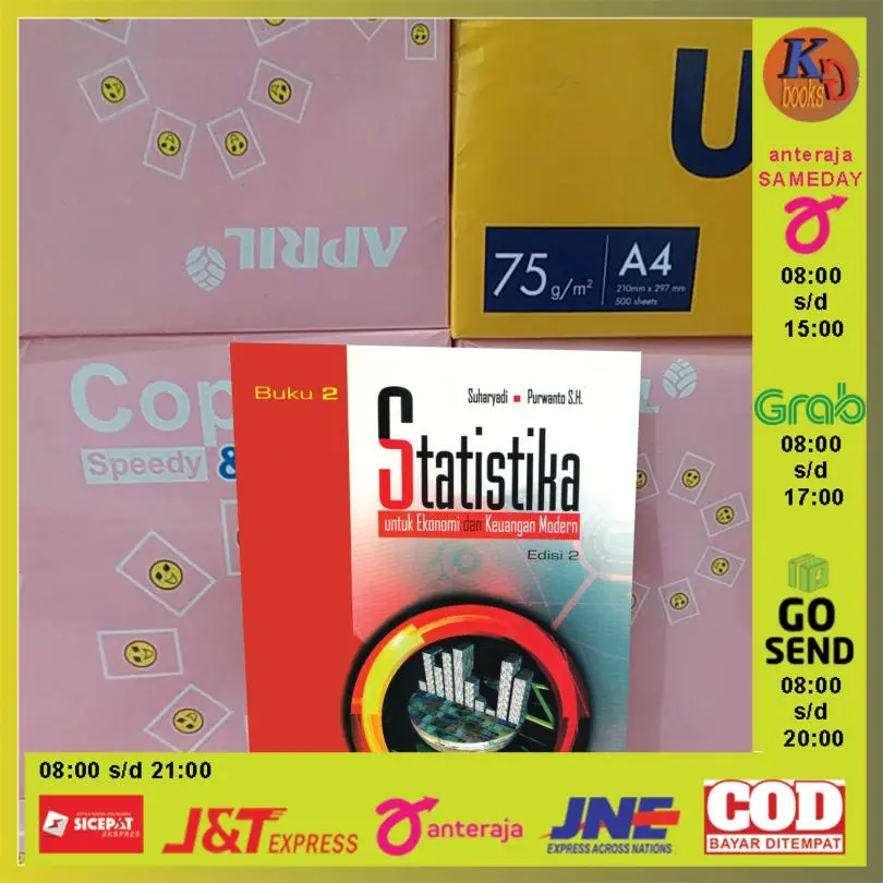Statistika untuk Ekonomi dan Keuangan Modern edisi 2 buku 2 - Suharyadi, Purwanto