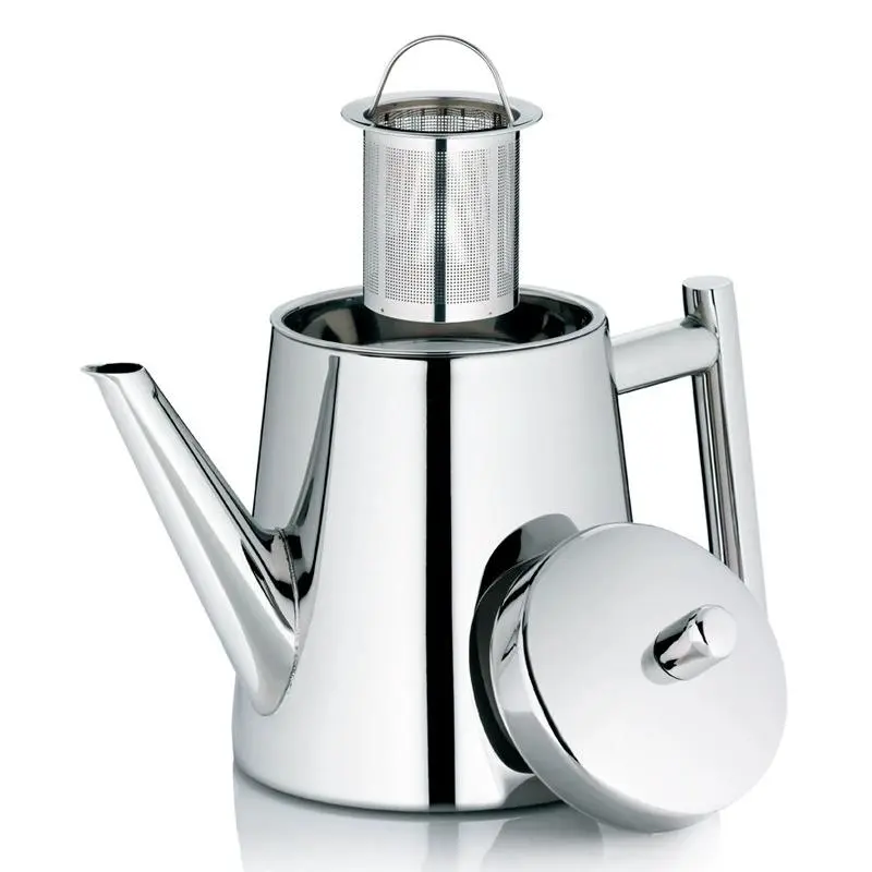 Stainless Steel Coffee Pot, Long Spout Tea Pot with Tea Filter Net, Suitable for Home Use on Induction Cookers for Boiling Tea 3