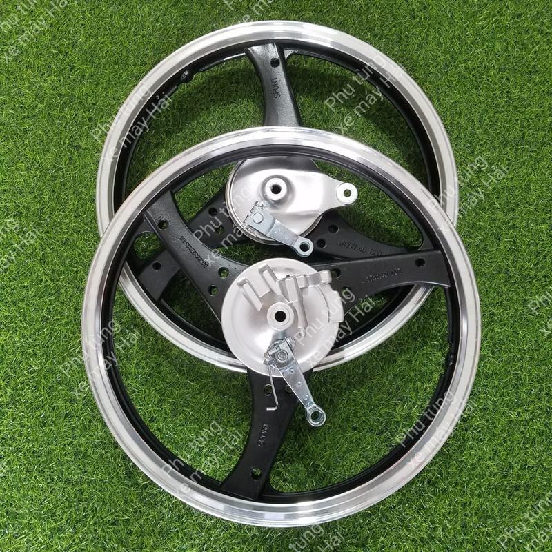 Bánh Mâm 3D lắp các Dòng Xe WAVE DREAM cây lớn Kèm má đùm trước sau như hình HTH1135 MSP 0099