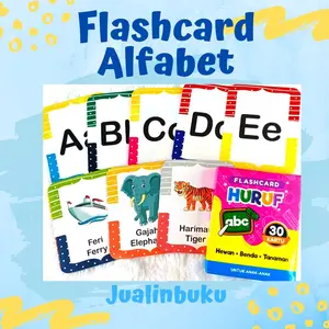 FlashCard Alfabet isi 30 Kartu / Card