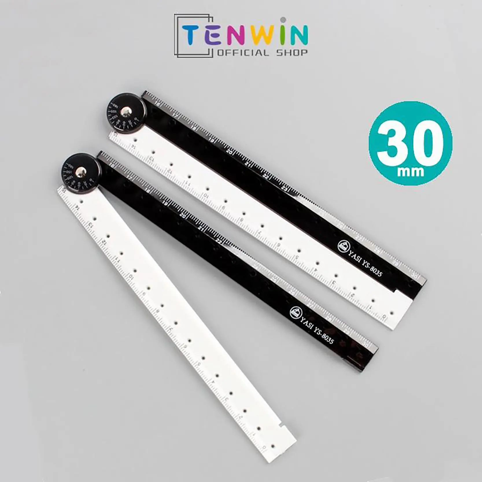 30 cm Flexible Ruler folding ruler penggaris lentur tidak bisa patah-Tenwin