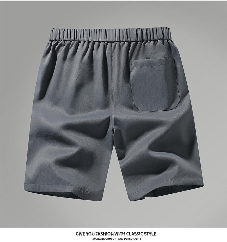 Product Introduction of 2025 Summer Men's Lightweight Ice Silk Shorts - Breathable Quick-Dry Casual Athletic Cargo Shorts (Plus Size) 12