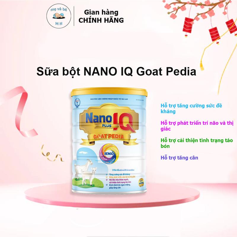 Sữa bột NANO IQ Pedia, NANO IQ Grow, NANO IQ Kids, NANO IQ Colostrum, NANO IQ Goat Kids, NANO IQ Goat Pedia Cho Bé