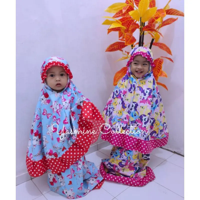 BISA COD MUKENA ANAK 2-6 THN BISA PILIH MOTIF / MUKENA KARAKTER 2-6 THN GROSIR DAN ECER Muslim Panjang 0