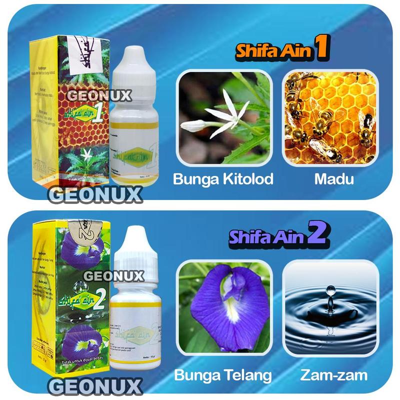 Shifa 'Ain 1 dan 2 Herbal Tetes Mata (Perih & Tidak Perih) Eye - Shop ...
