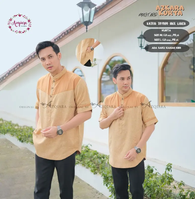 baju cuople dewasa gamis dan kurta cuople untuk lebaran bahan katun 7