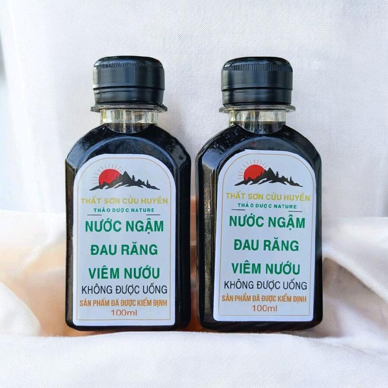 (Combo 2 chai) Nước súc miệng Đau Răng Viêm Nướu Thất Sơn Cửu Huyền